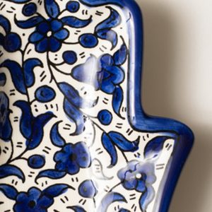 Vajilla 3 piezas azul y blanco